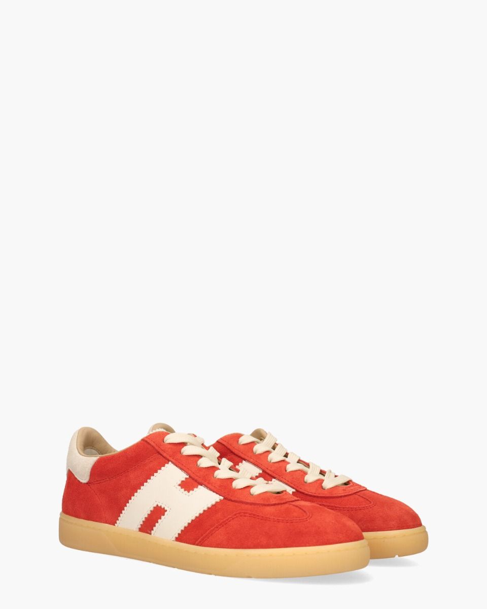 Cool Rood/Off-White Damessneakers