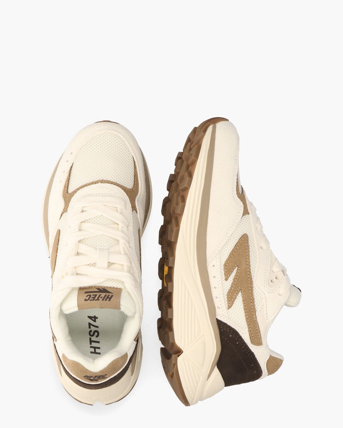 HTS Shadow RGS Of-White/Bruin Damessneakers
