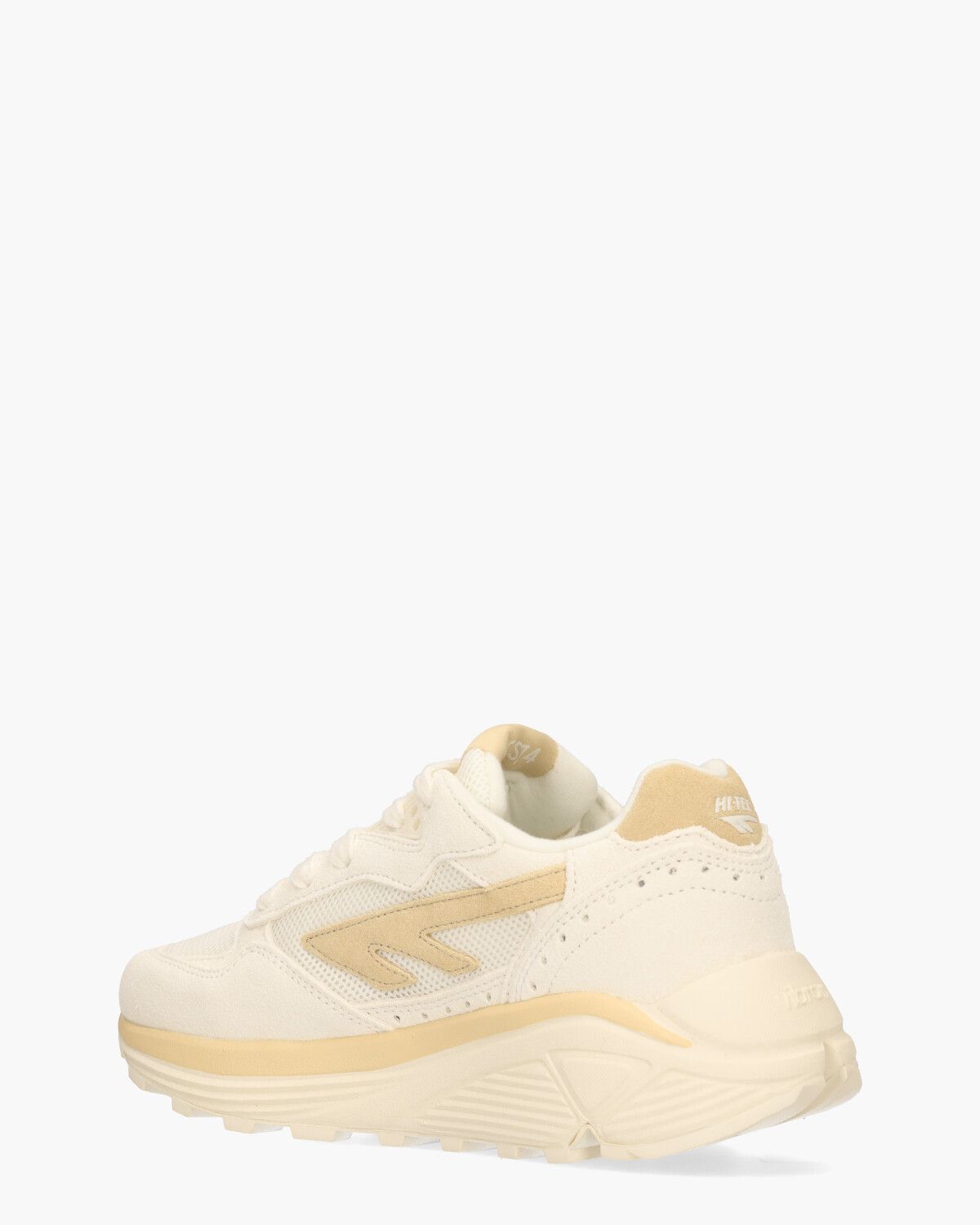 HTS Shadow RGS Off-White/Cognac Damessneakers