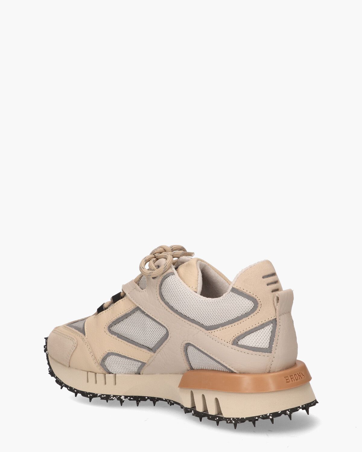 Hacker Off-White/Camel Damessneakers