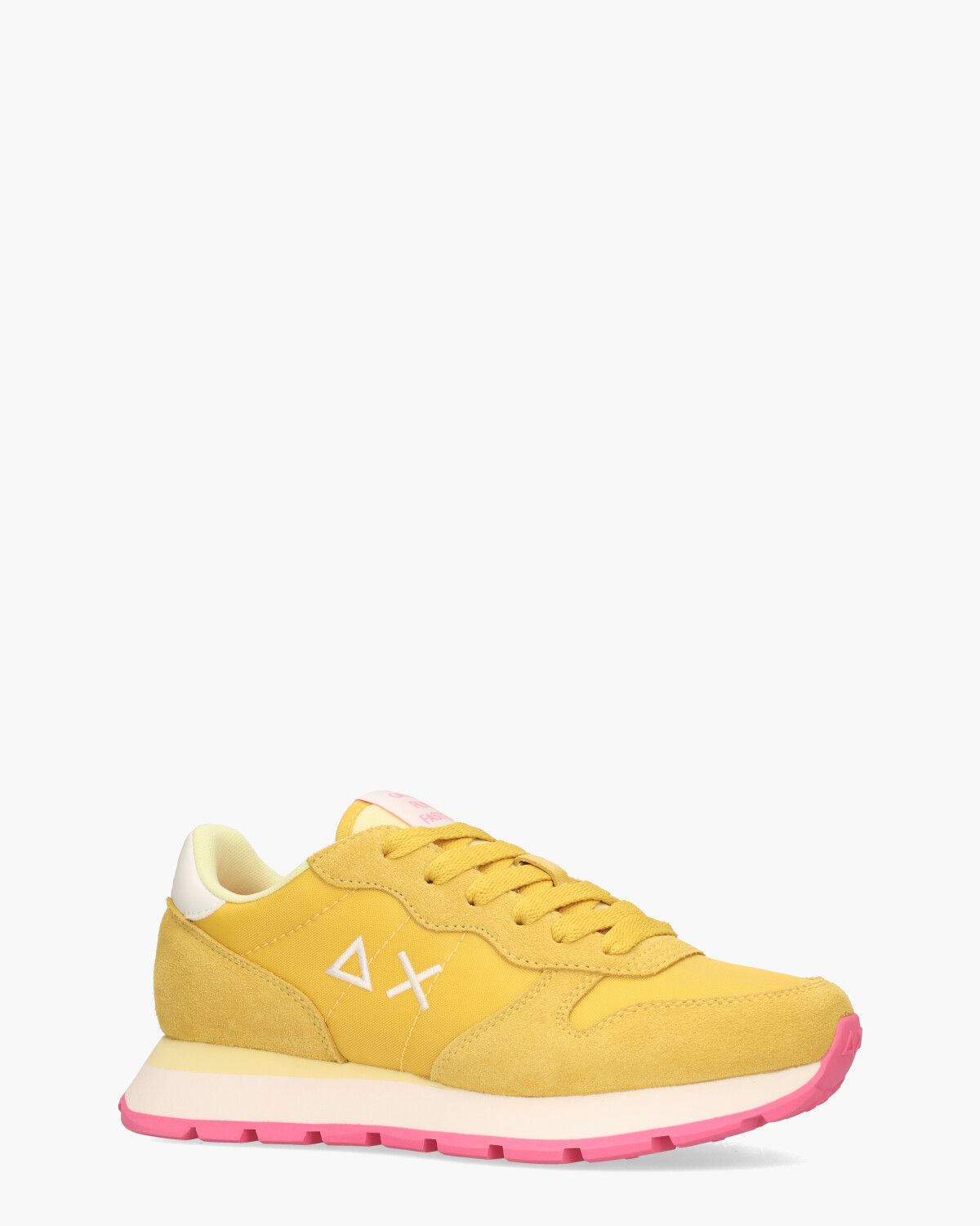 Ally Solid Nylon Geel Damessneakers