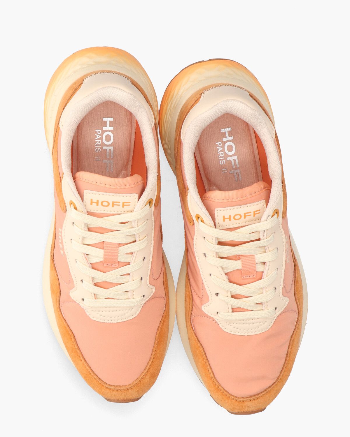 Paris II Roze/Oranje Damessneakers