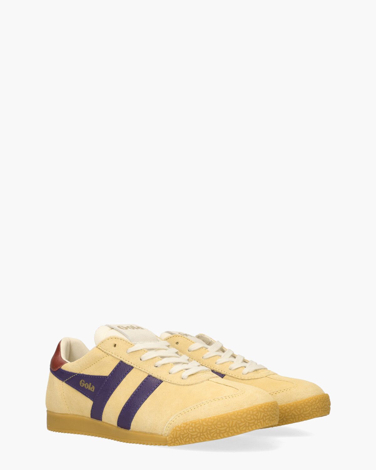 Elan Geel/Multicolor Damessneakers