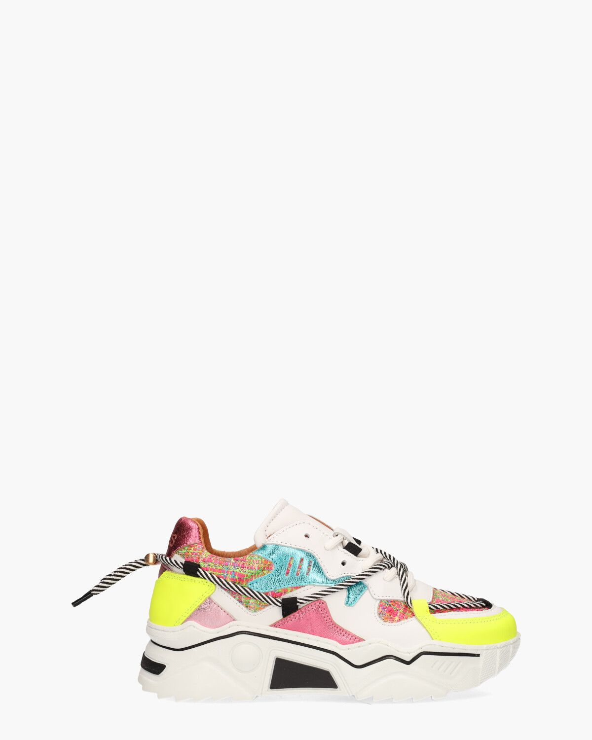 Jupiter Tweed Multicolor Damessneakers