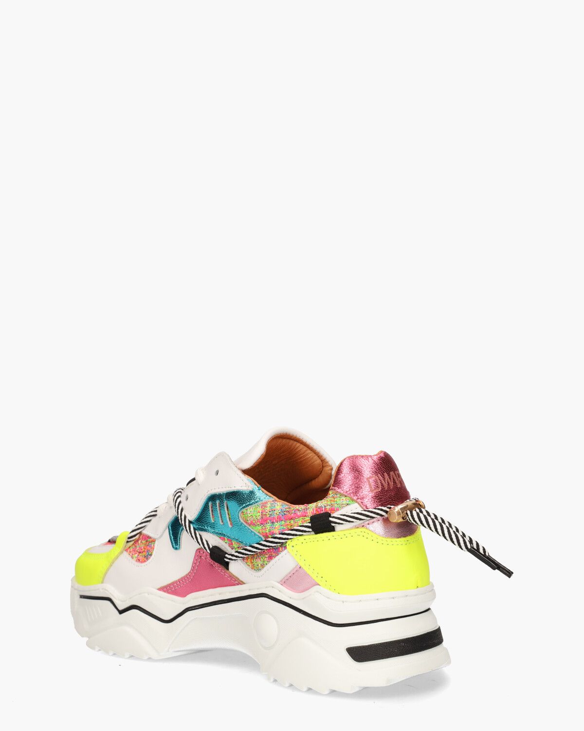 Jupiter Tweed Multicolor Damessneakers