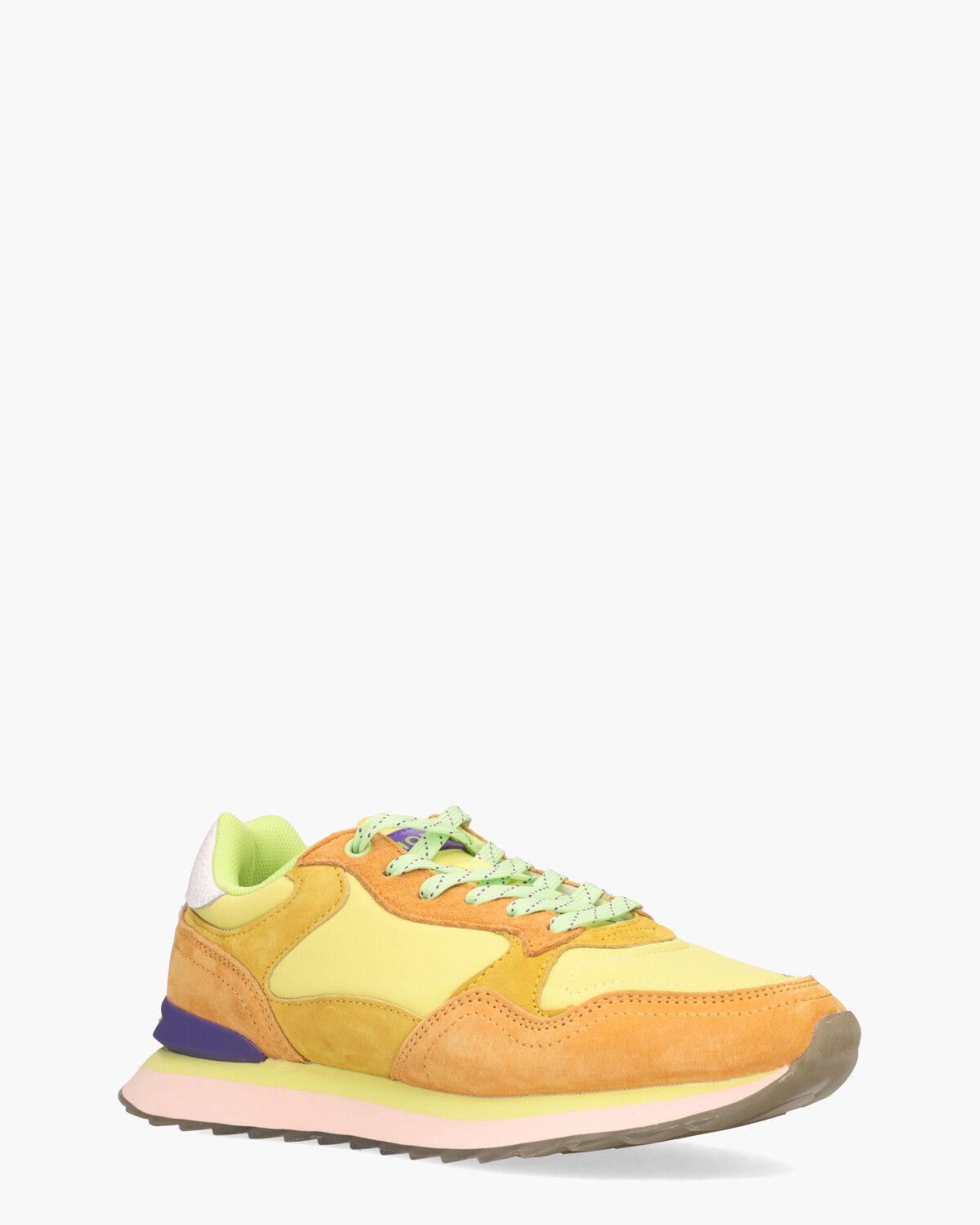 Nairobi Geel/Oranje Damessneakers
