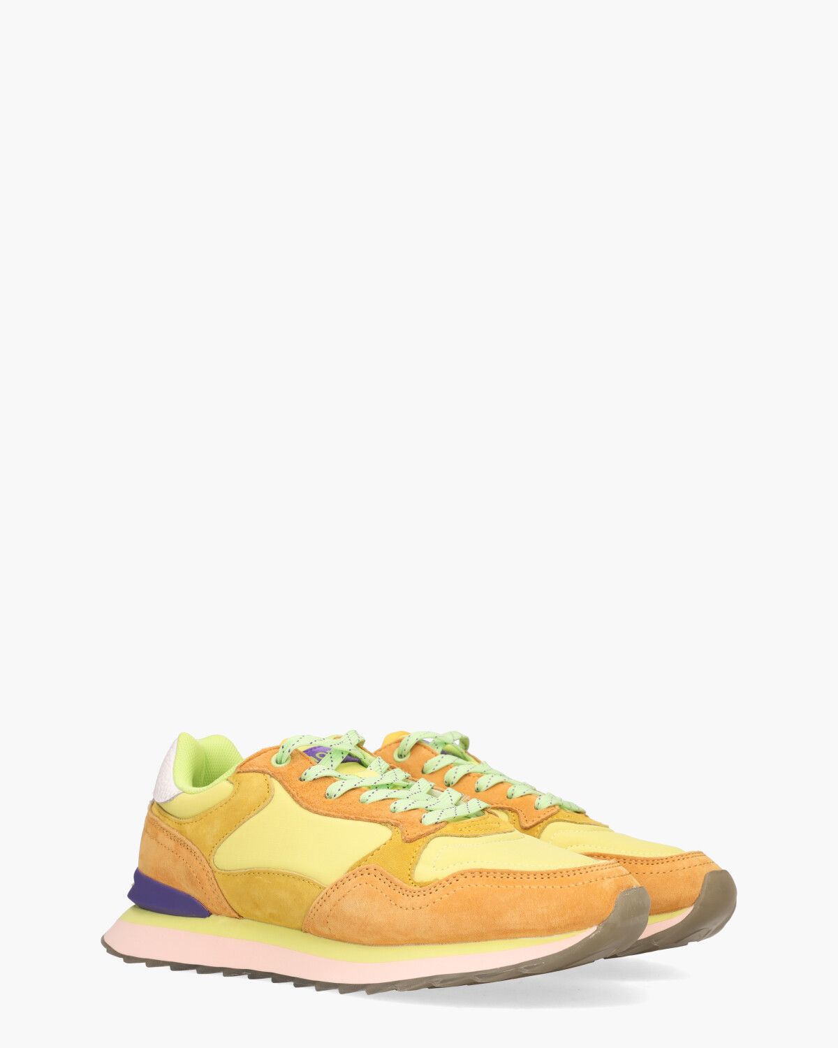 Nairobi Geel/Oranje Damessneakers