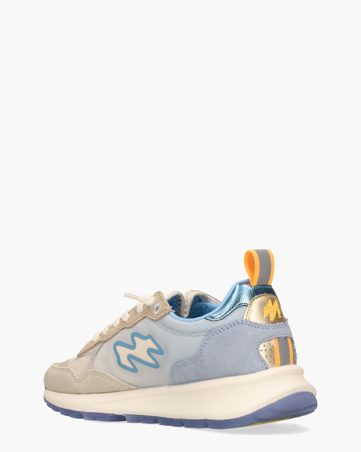 MRP78 Beige/Blauw Damessneakers