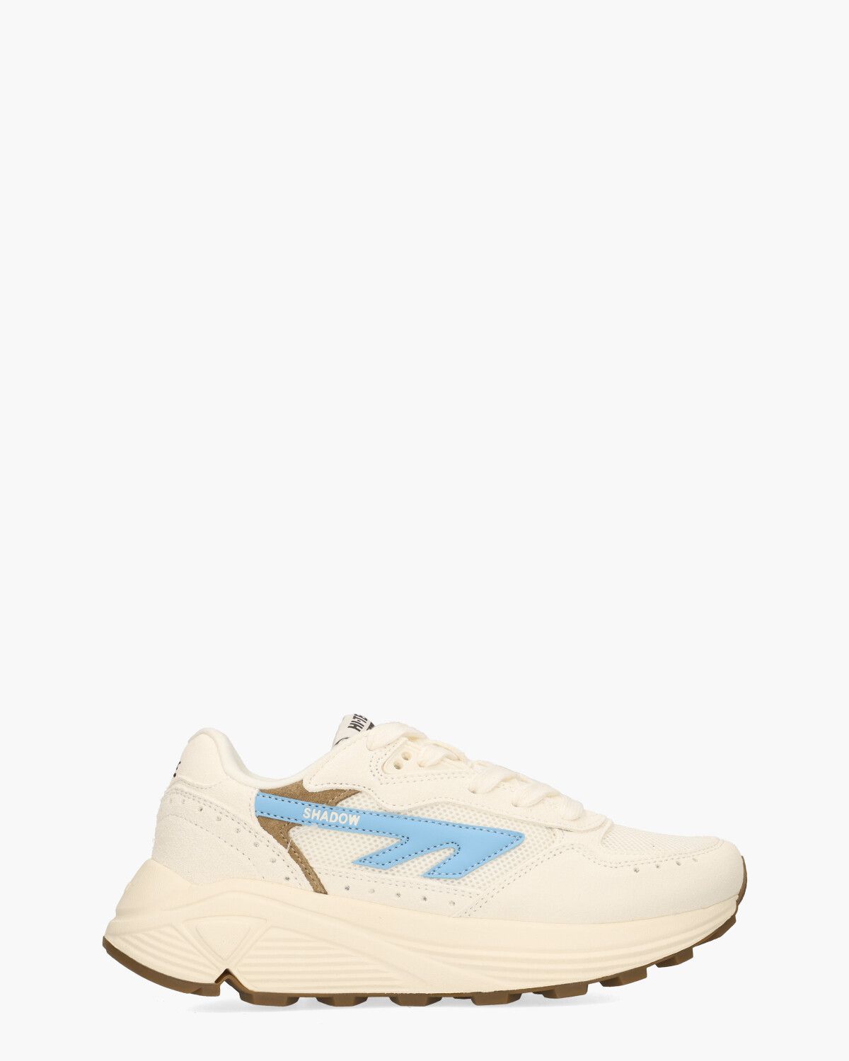 HTS Shadow RGS Off-White/Blauw/Bruin Damessneakers