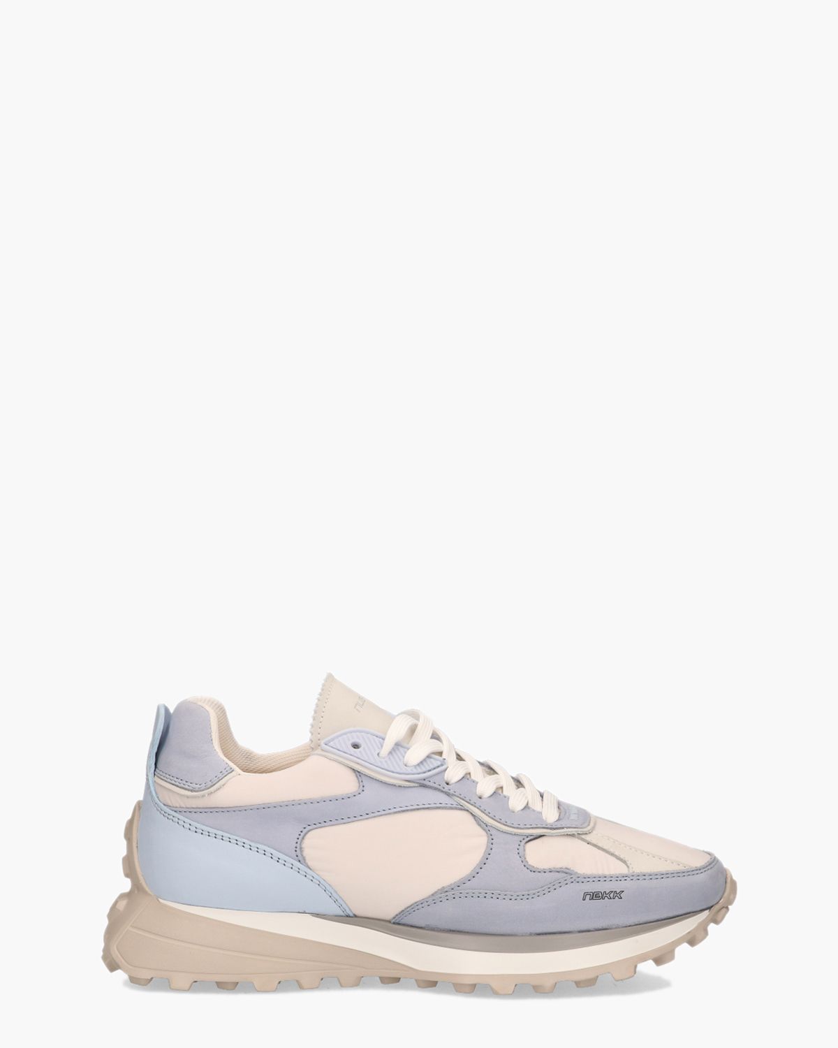 Cross Road Off-White/Blauw Damessneakers