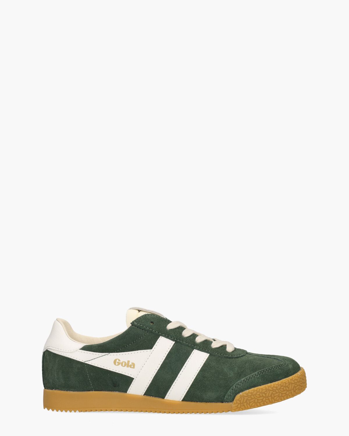 Elan Donkergroen Damessneakers