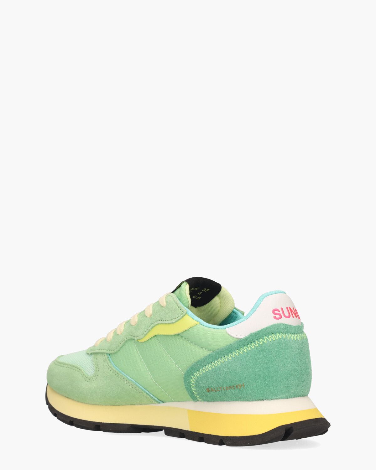 Ally Color Explosion Mintgroen Damessneakers