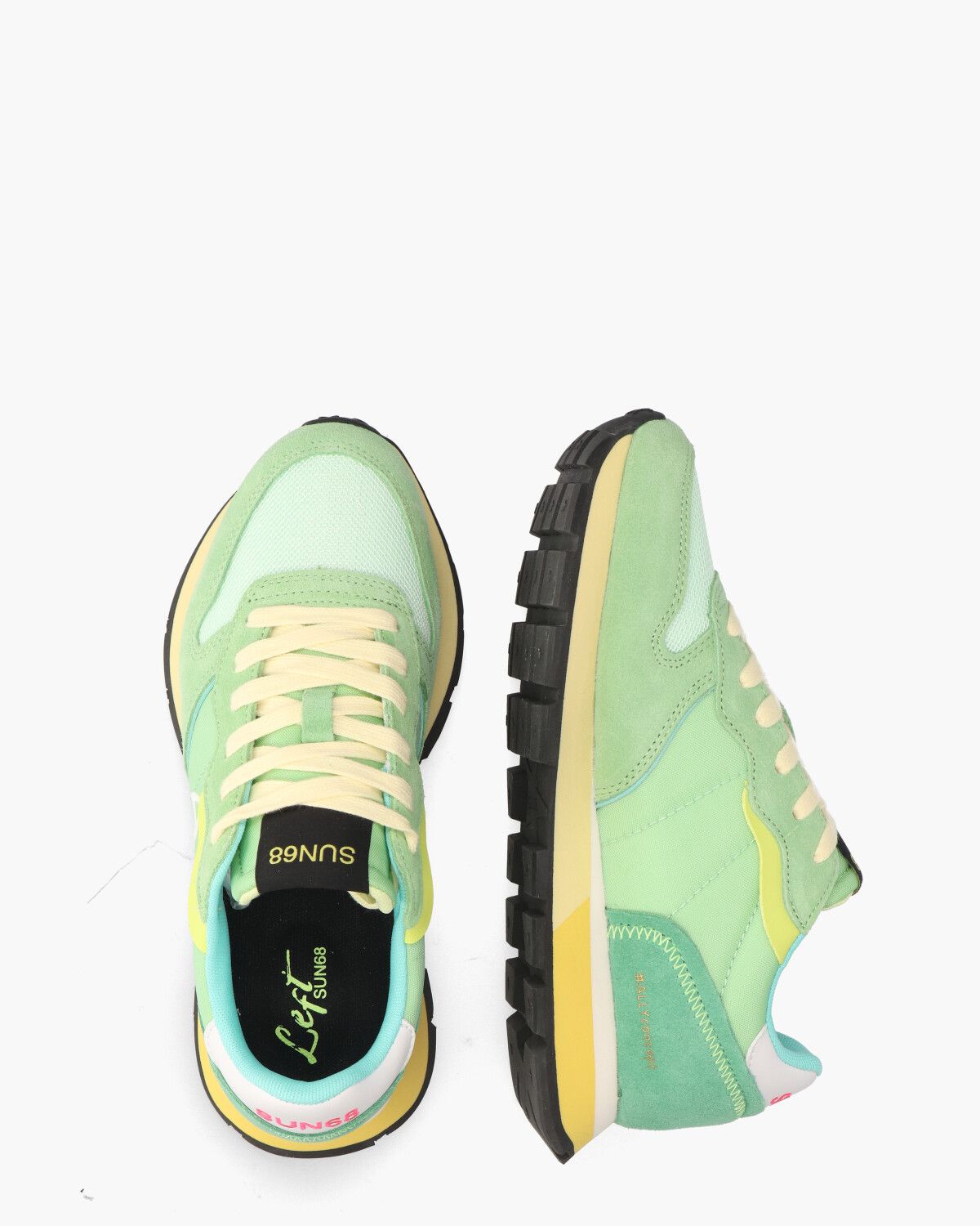 Ally Color Explosion Mintgroen Damessneakers