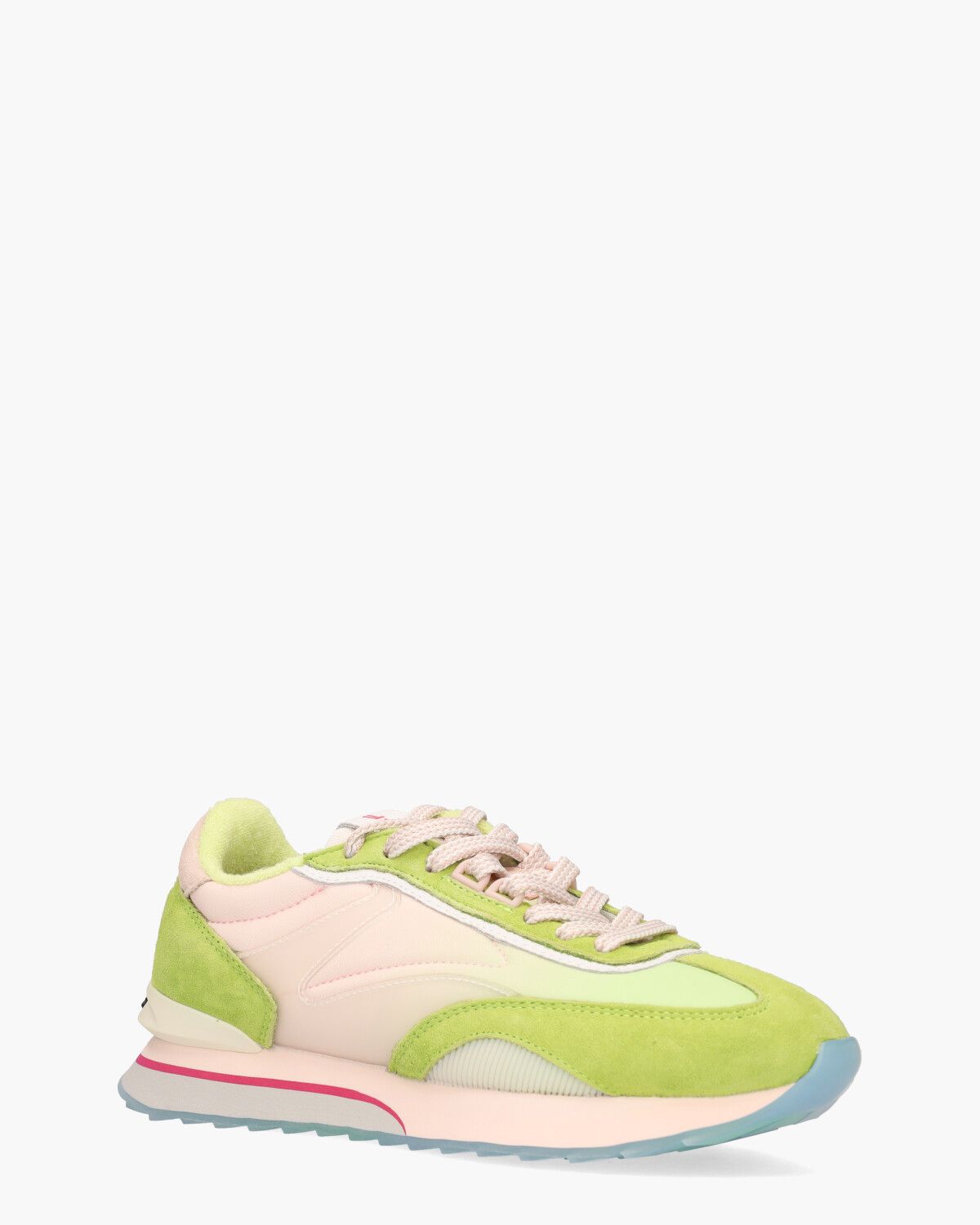 Cat Roze/Groen Damessneakers