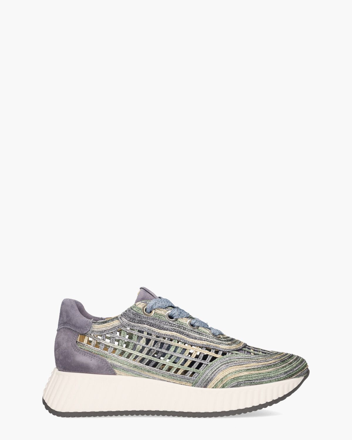 Ardi Blauw/Multicolor Damessneakers