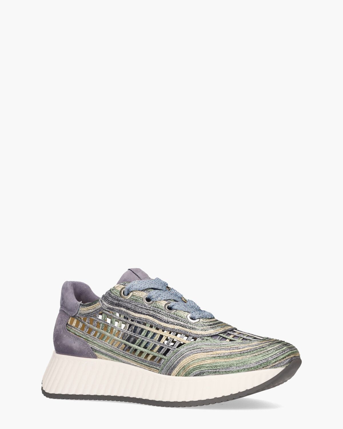 Ardi Blauw/Multicolor Damessneakers