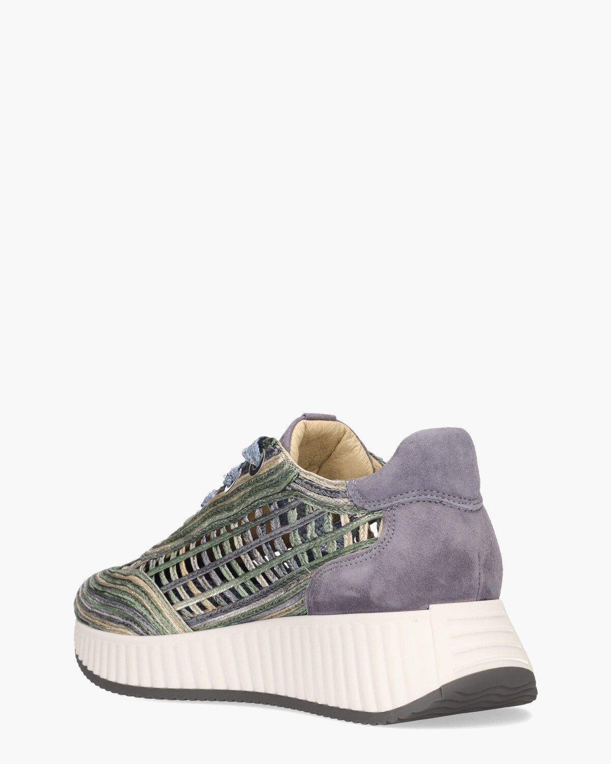 Ardi Blauw/Multicolor Damessneakers