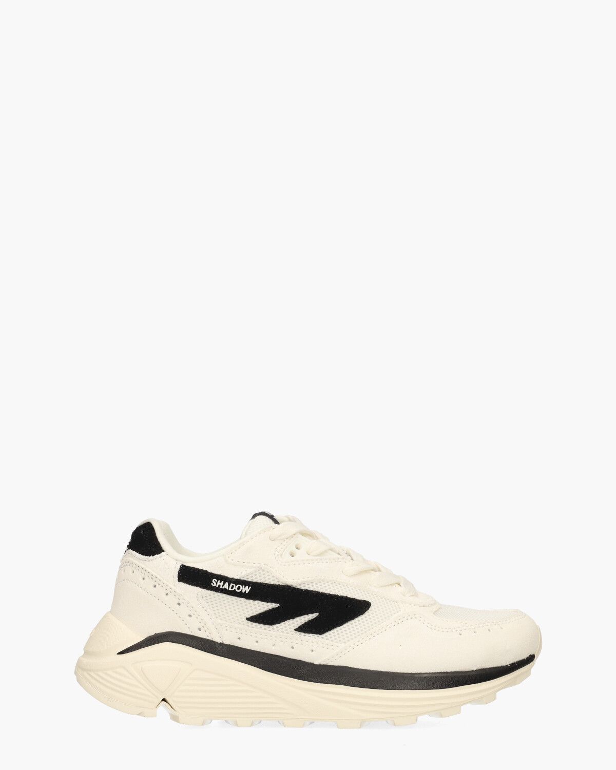 HTS Shadow RG Off-White/Zwart Damessneakers