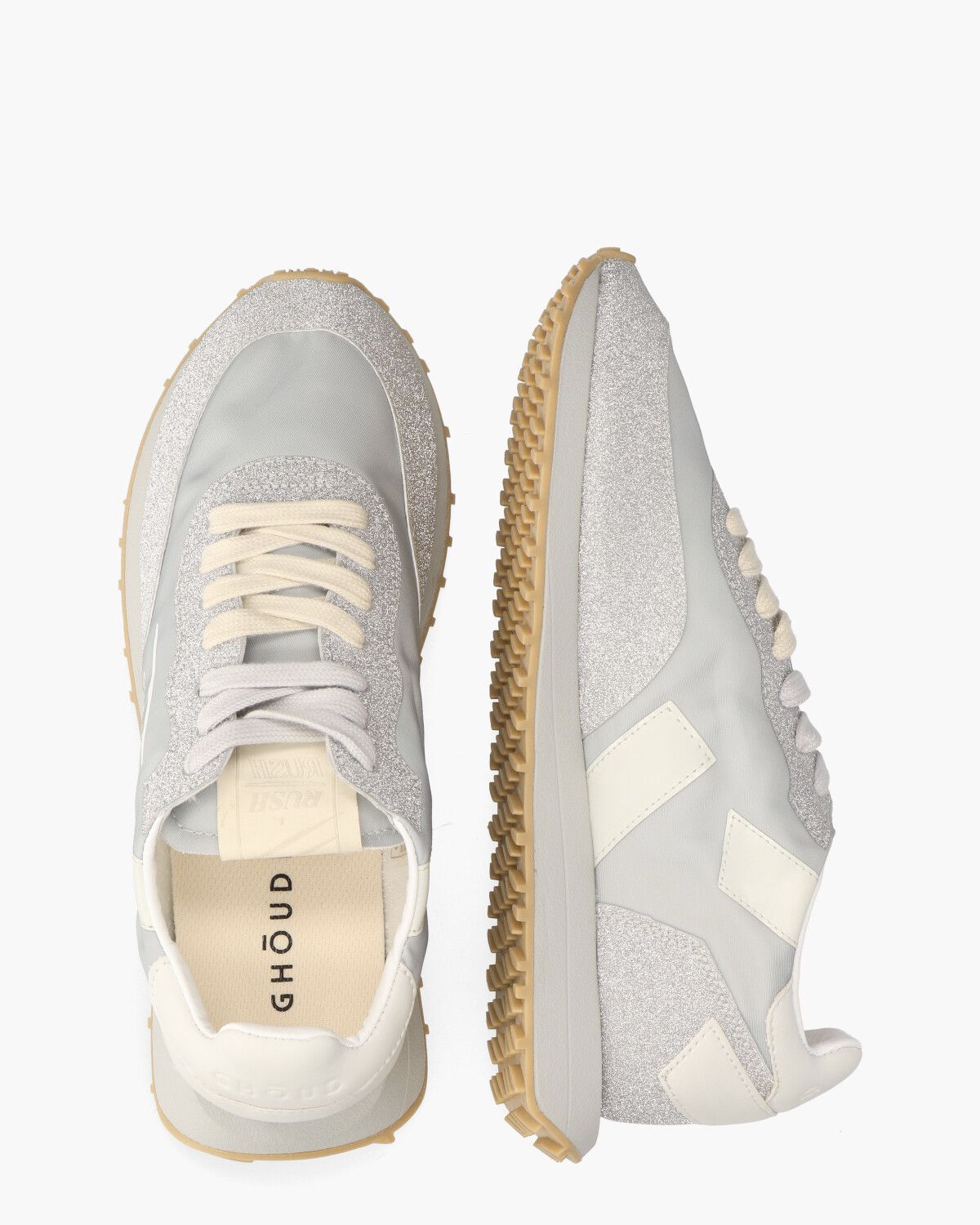 Star Low Lichtgrijs/Zilver Damessneakers