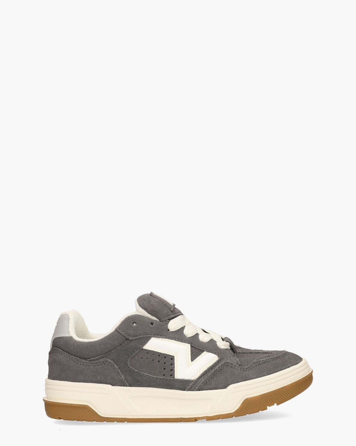 Upland Donkergrijs Damessneakers