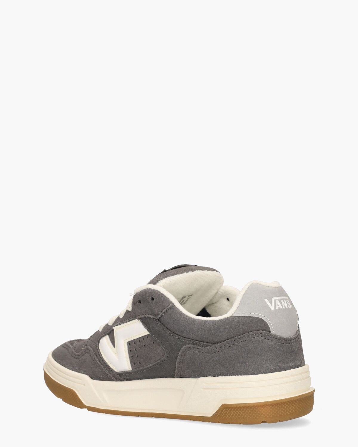 Upland Donkergrijs Damessneakers