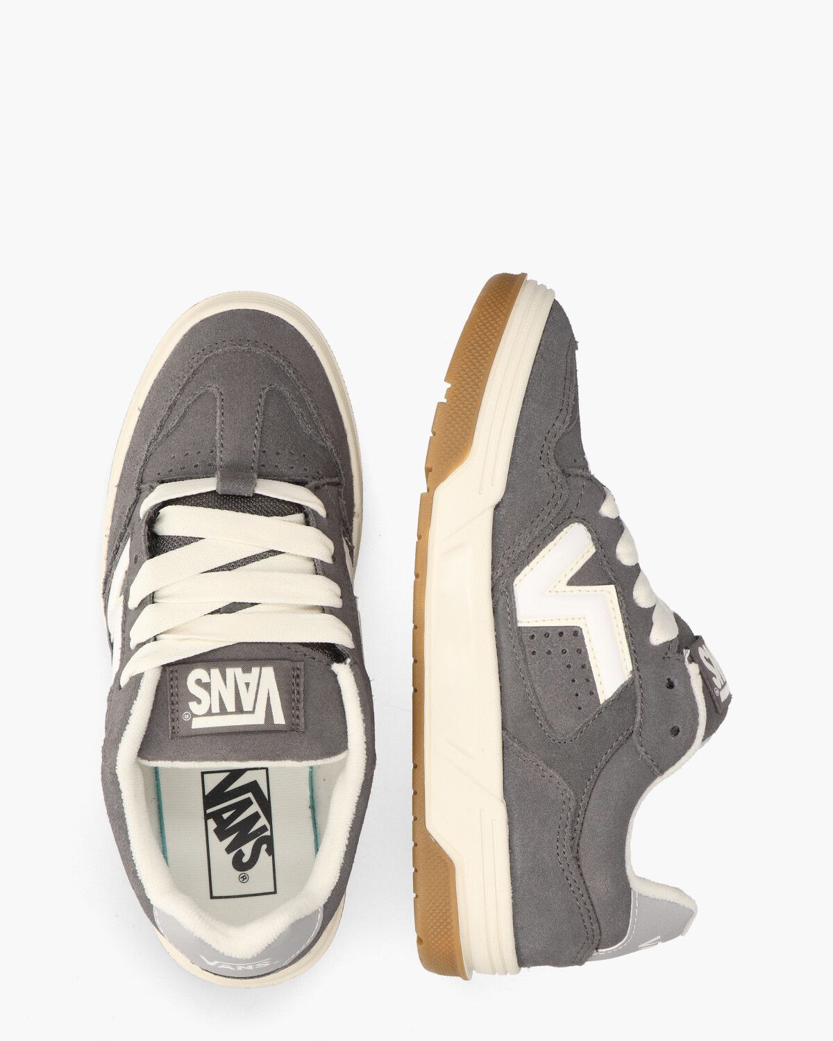Upland Donkergrijs Damessneakers