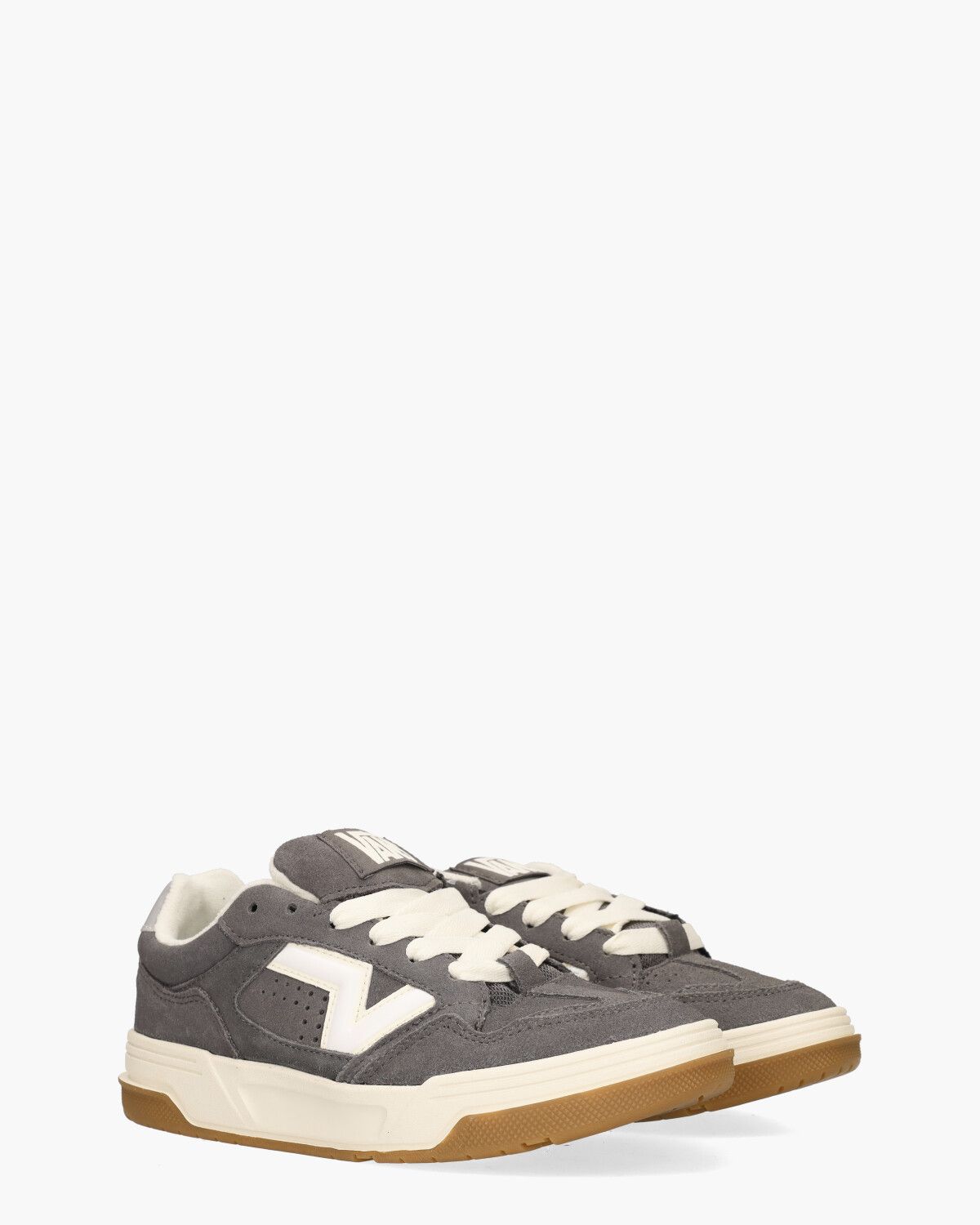 Upland Donkergrijs Damessneakers