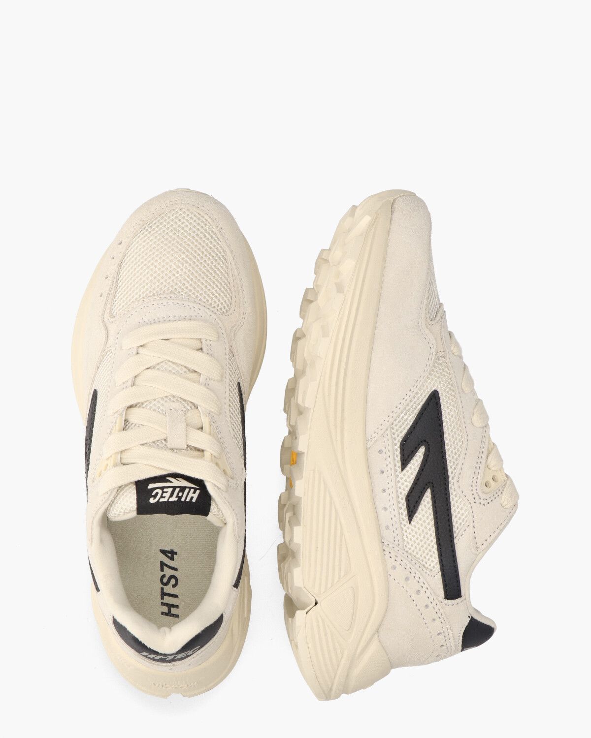 HTS Shadow RGS Lichtbeige/Zwart Damessneakers