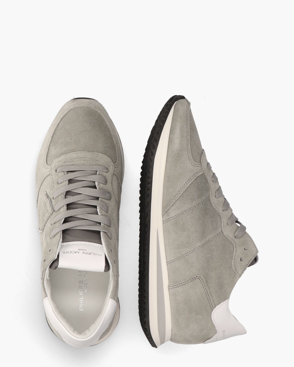 Tropez X Daim Grijs Damessneakers