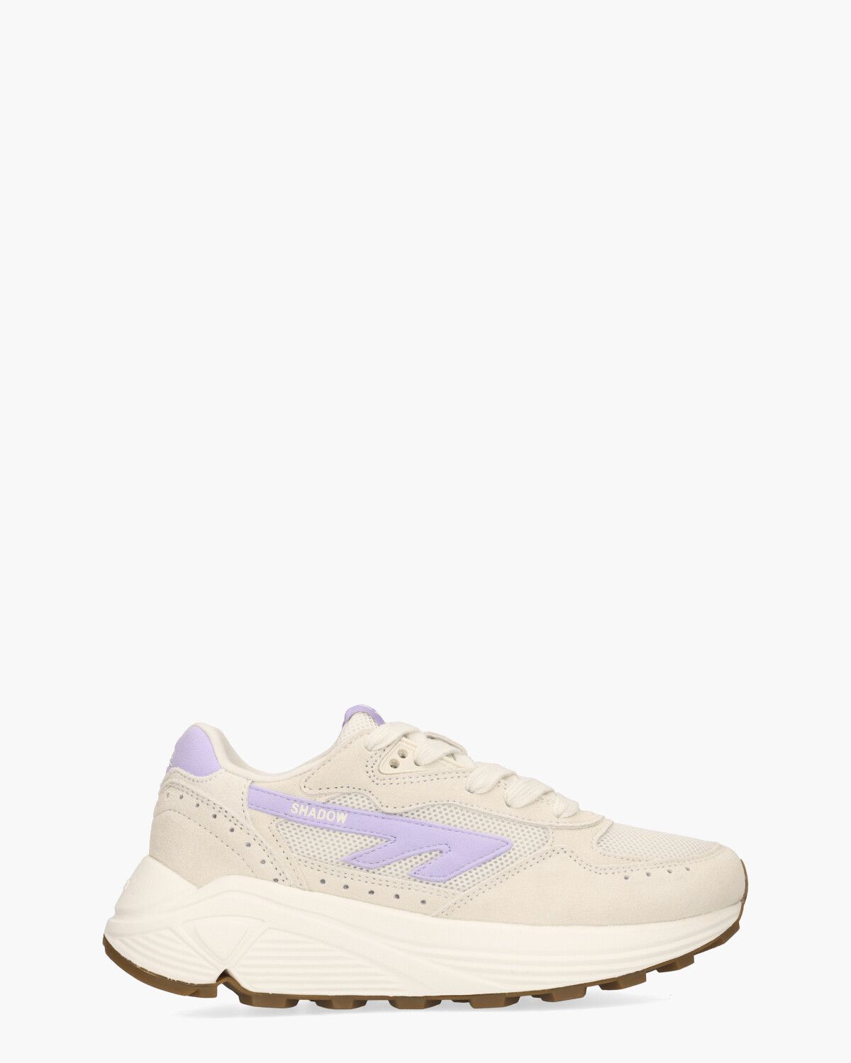 HTS Shadow RGS Off-White/Lila Damessneakers