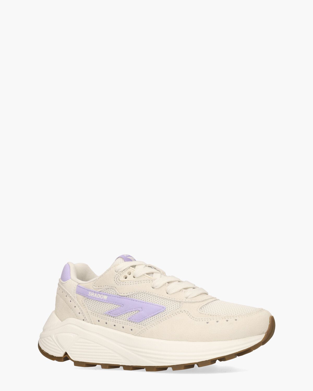 HTS Shadow RGS Off-White/Lila Damessneakers