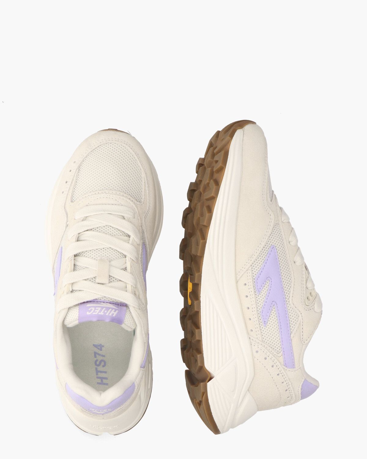 HTS Shadow RGS Off-White/Lila Damessneakers