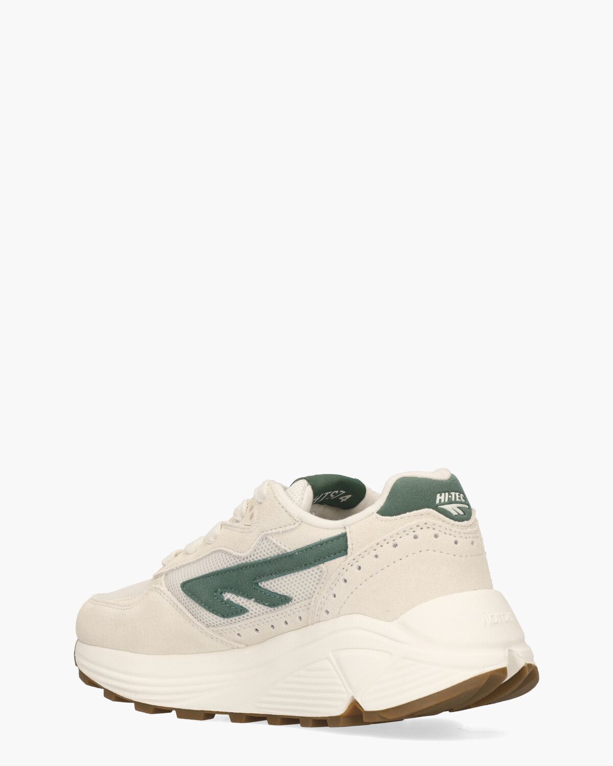 HTS Shadow RGS Off-White/Groen Damessneakers