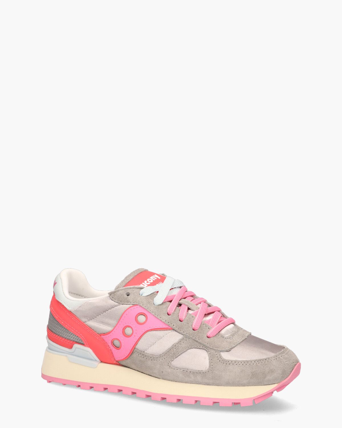 Shadow Original Vintage Grijs/Roze Damessneakers