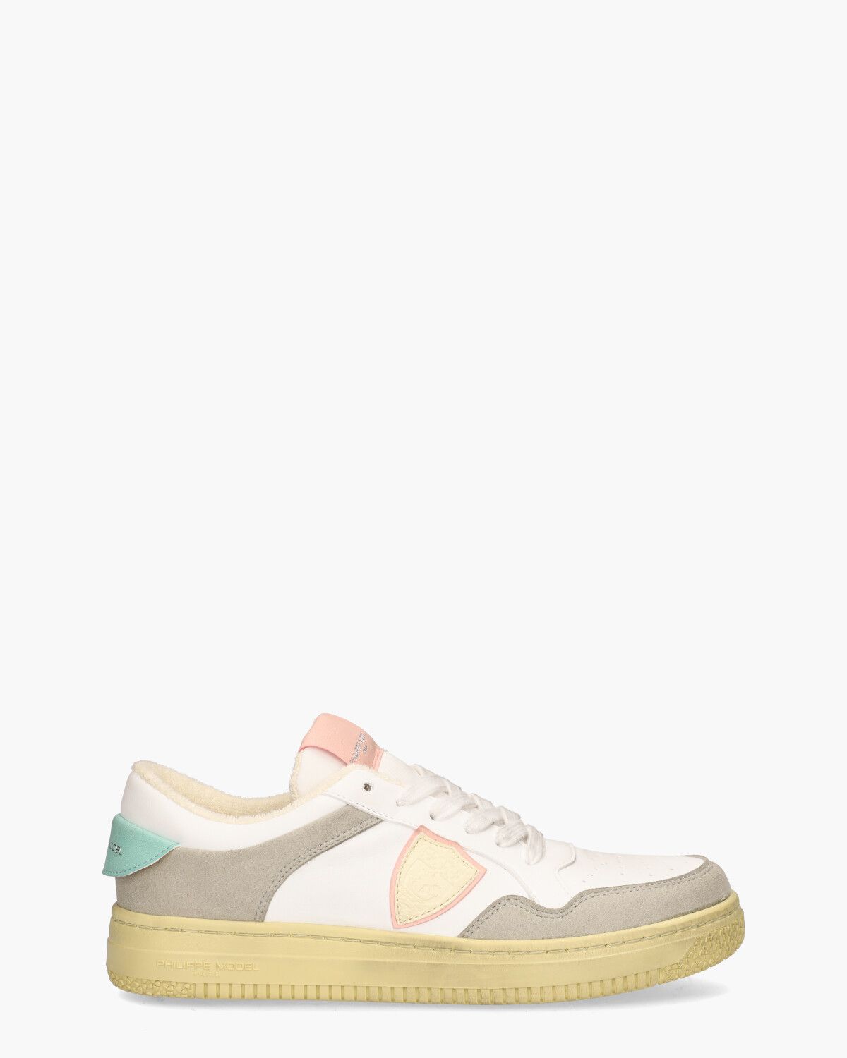Lyon Recycle Mixage Wit/Multicolor Damessneakers