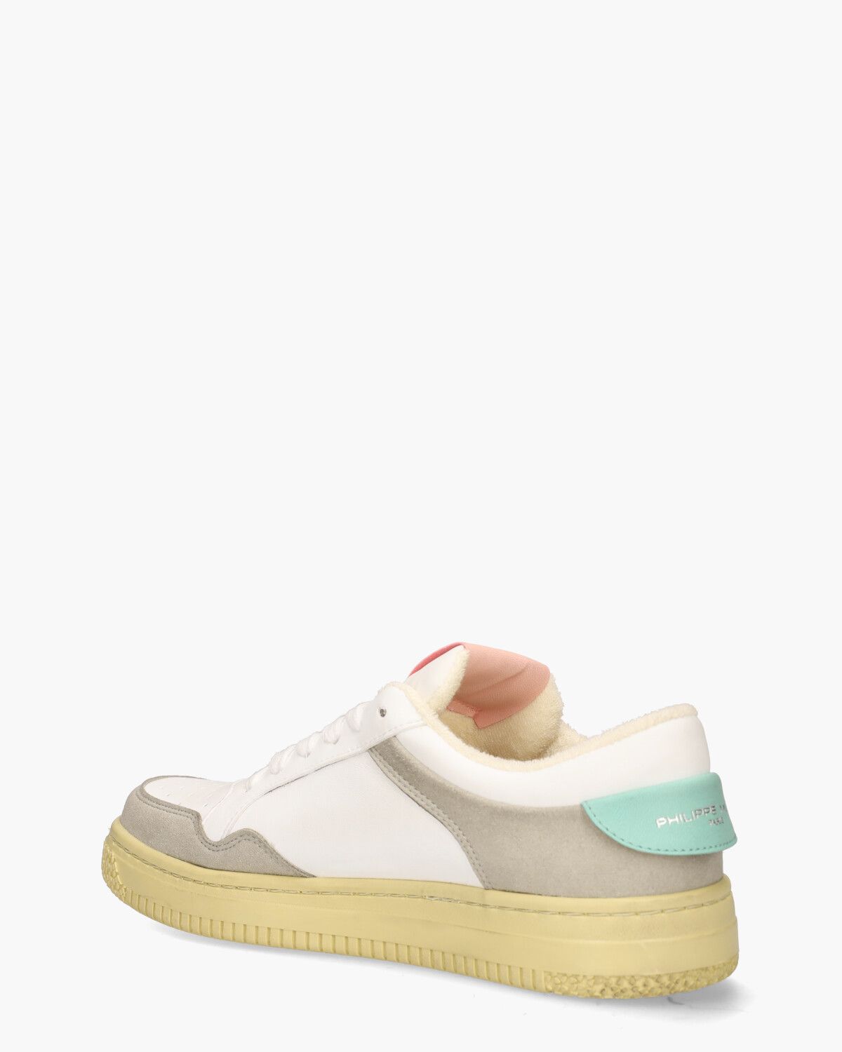 Lyon Recycle Mixage Wit/Multicolor Damessneakers