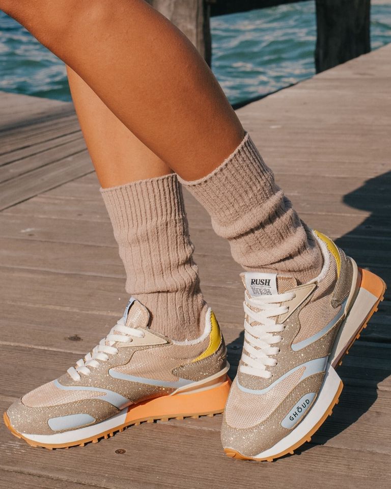 Rush Starlight Groove 2.0 Beige/Multicolor Damessneakers