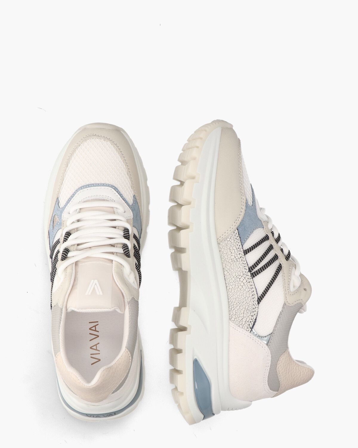 Liz Dae Beige/Multicolor Damessneakers