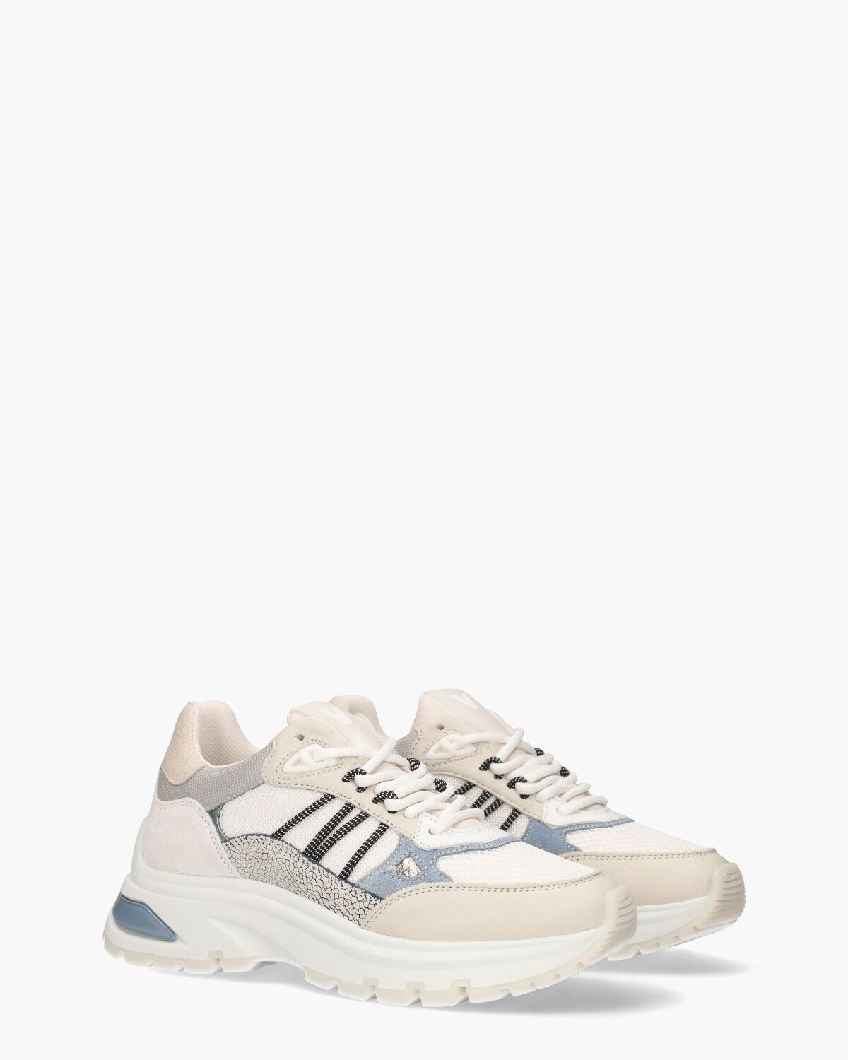Liz Dae Beige/Multicolor Damessneakers