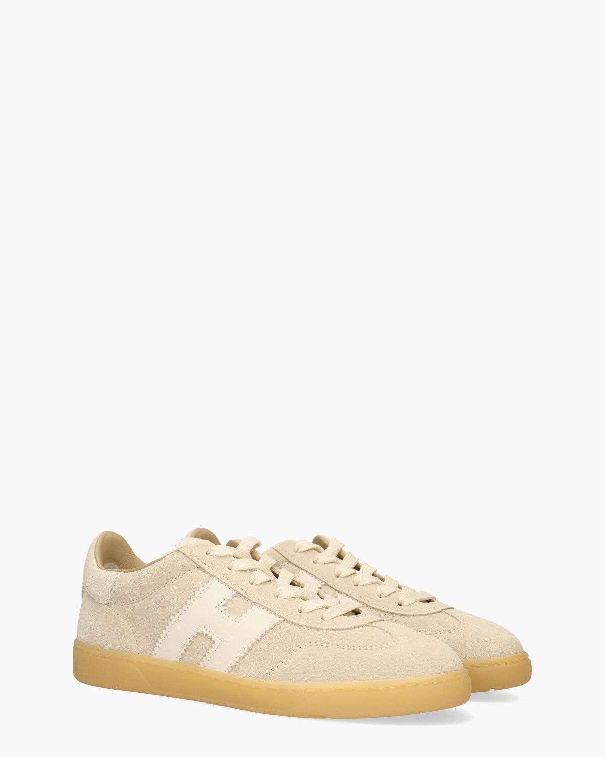 Cool Beige/Off-White Damessneakers