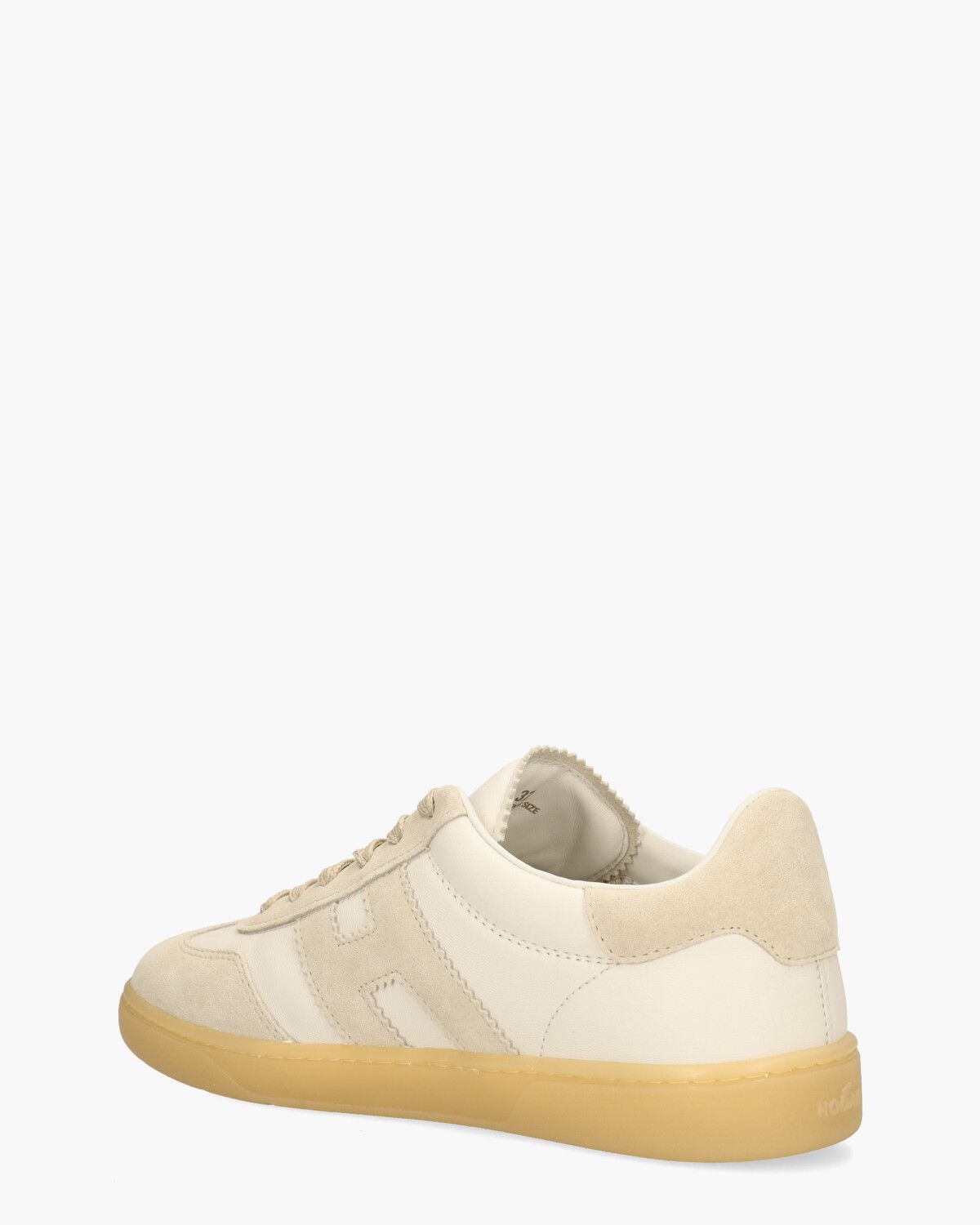 Cool Off-White/Beige Herensneakers