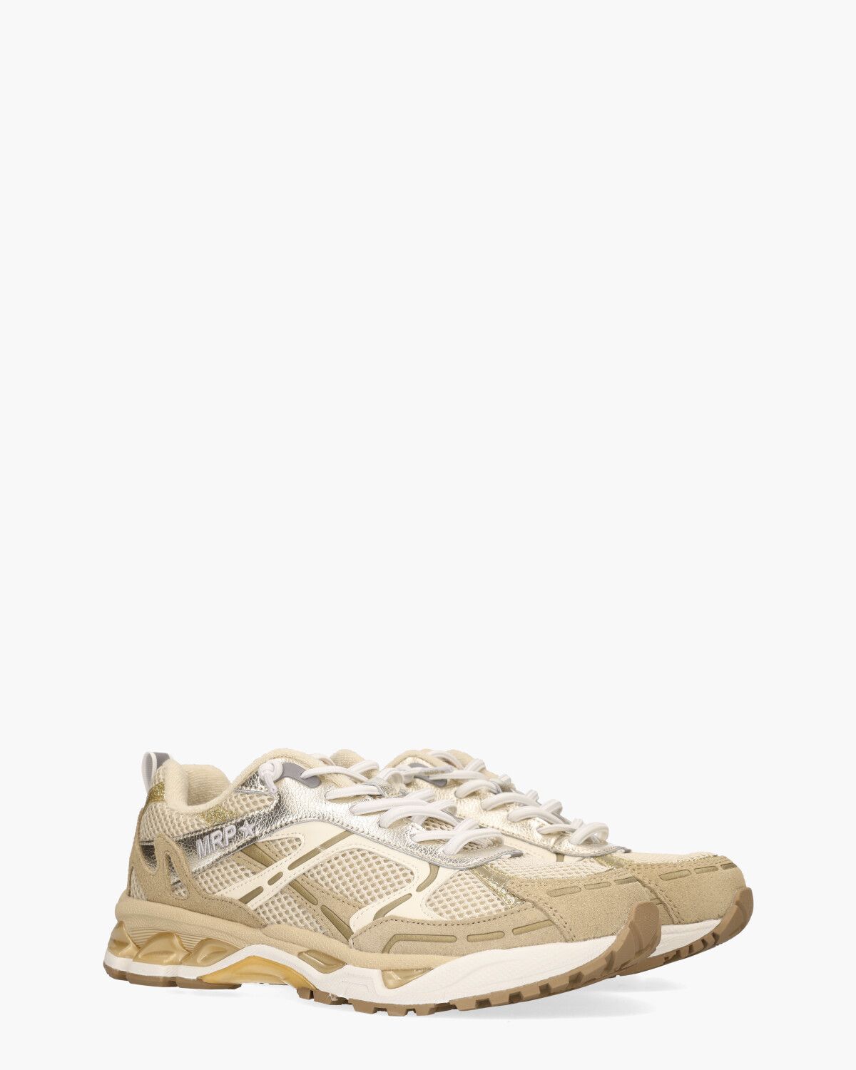 MRP01 Beige/Goud Damessneakers