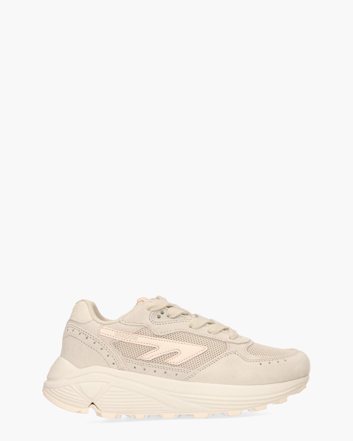 HTS Shadow RGS Lichtbeige/Lichtroze Damessneakers