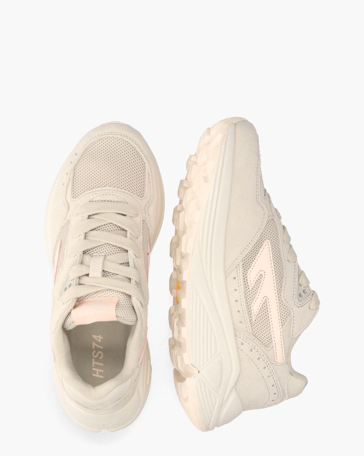 HTS Shadow RGS Lichtbeige/Lichtroze Damessneakers