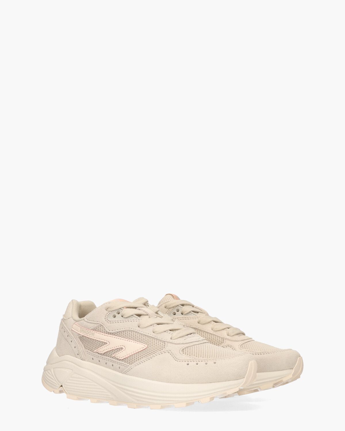 HTS Shadow RGS Lichtbeige/Lichtroze Damessneakers