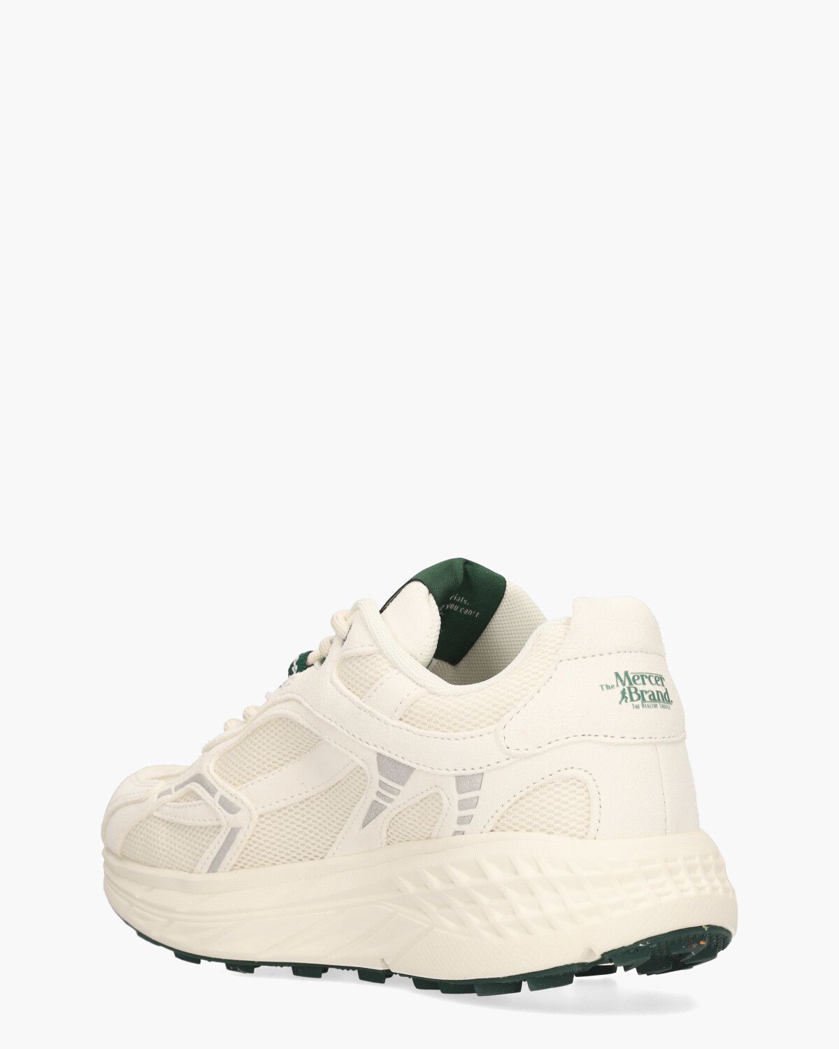 The Re-Run Max Off White/Donkergroen Damessneakers