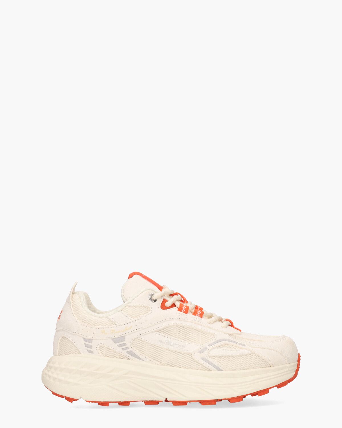 The Re-Run Max Off White/Rood Damessneakers