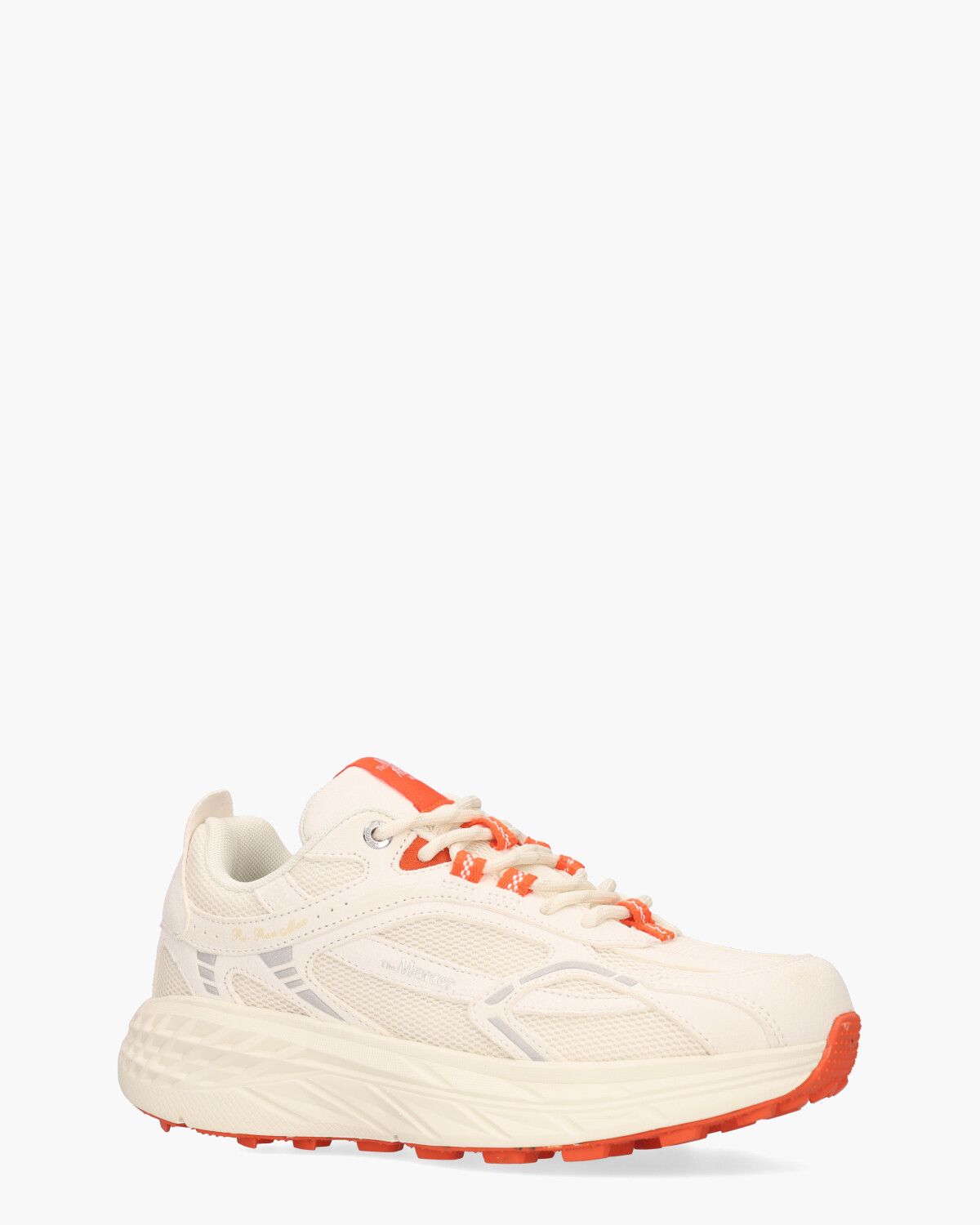 The Re-Run Max Off White/Rood Damessneakers