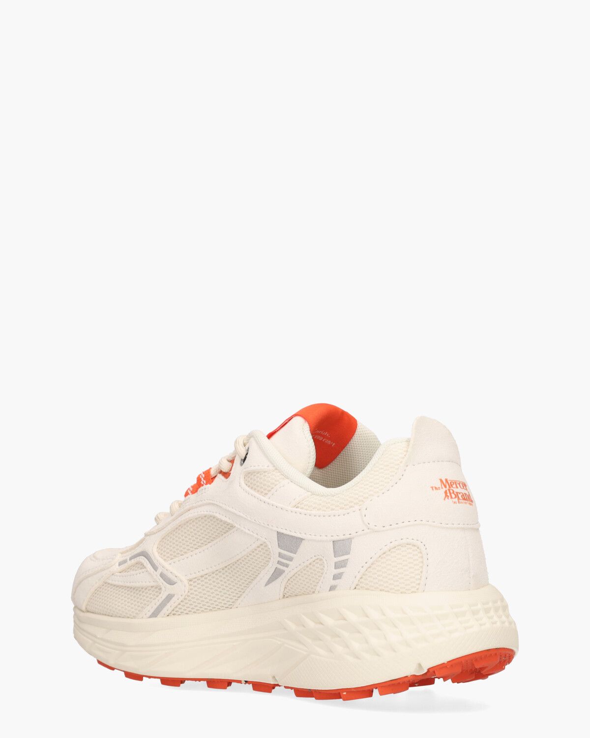 The Re-Run Max Off White/Rood Damessneakers