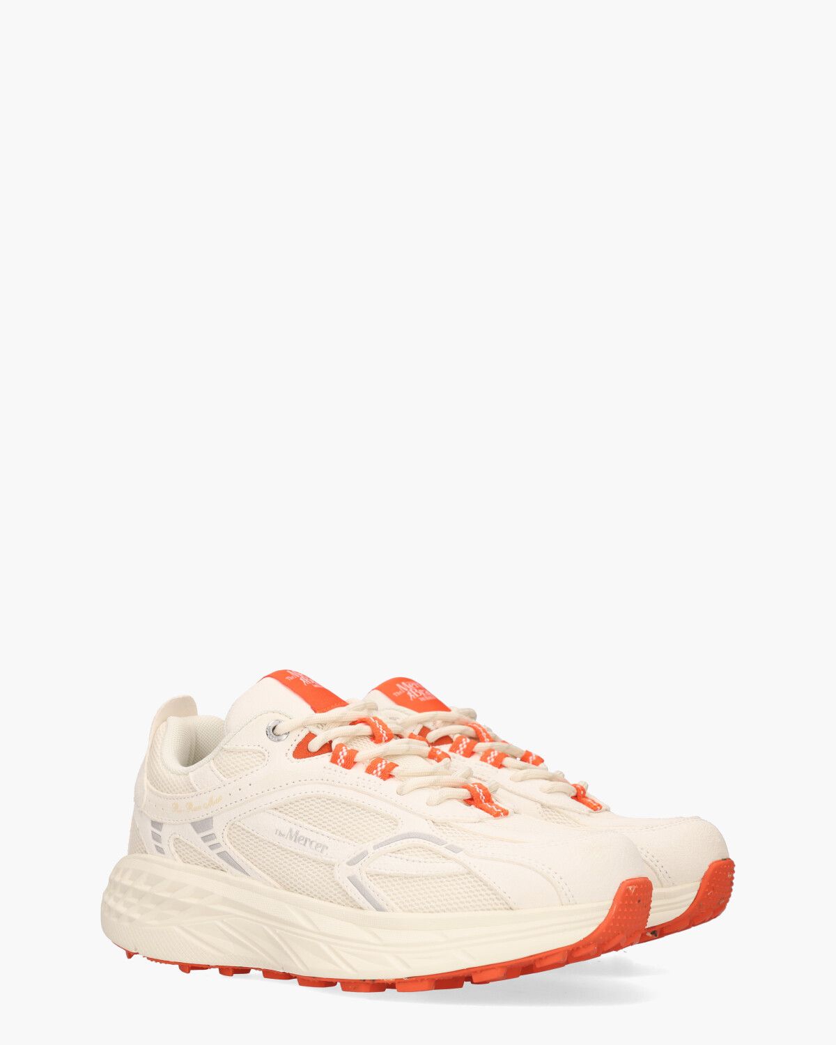 The Re-Run Max Off White/Rood Damessneakers